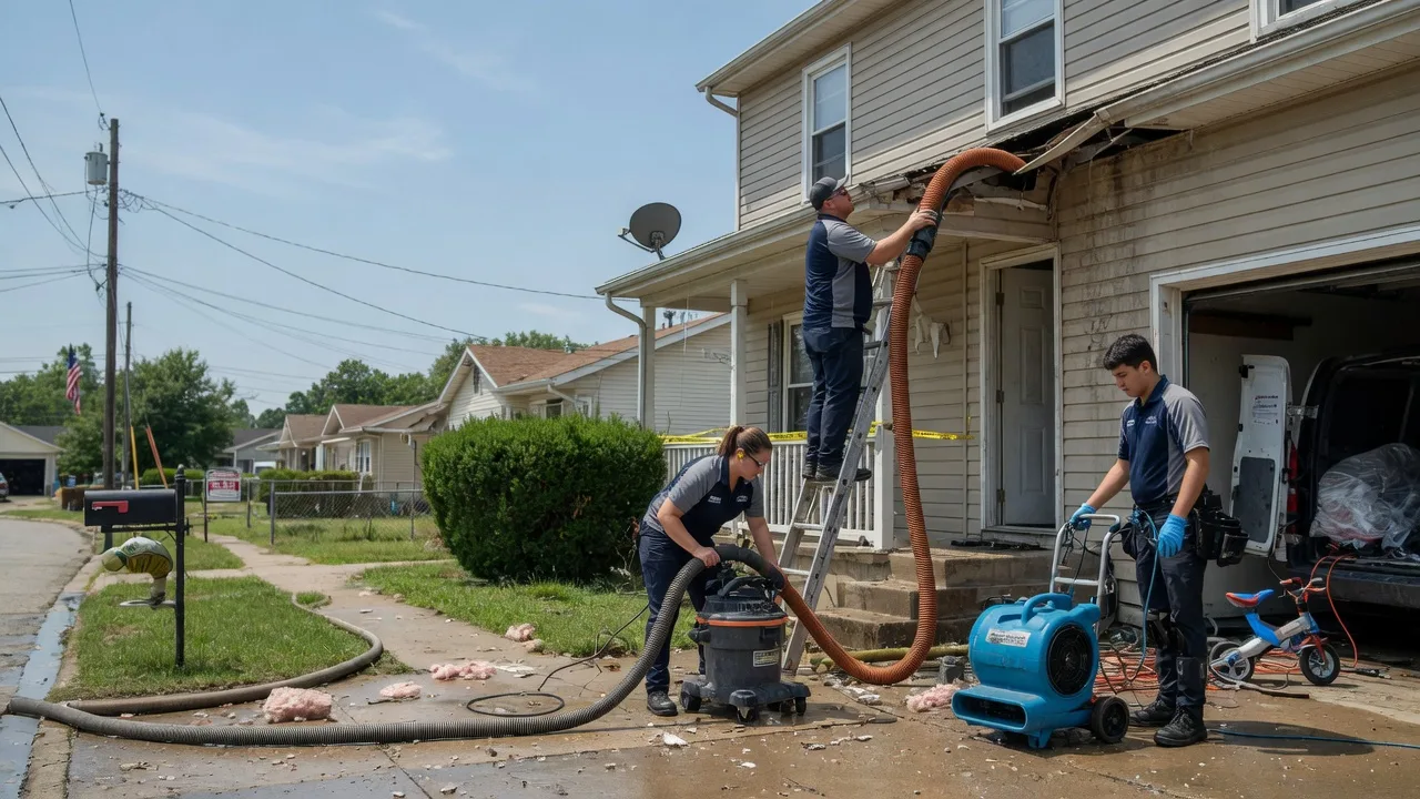 Water Damage Restoration in Walcott, IA near me
